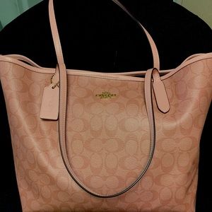 Coach Pink City Tote